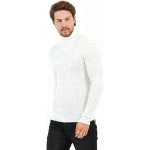 Erkek Tam Balıkçı Yaka Triko Kazak