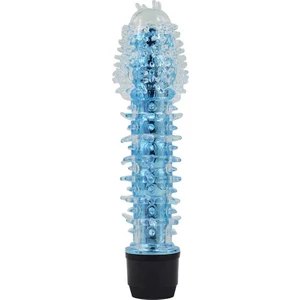 Kiss Shop Titreşimli Renkli Fantazi Jelly Tırtıklı Vibratör