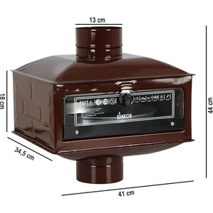 Pratik Soba Üstü Boru Fırın