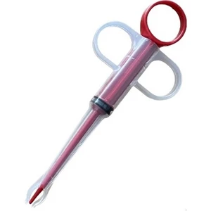 Anadolu Vet Kedi Köpek Hap Yutturma Enjektörü. Kıskaç Uçlu