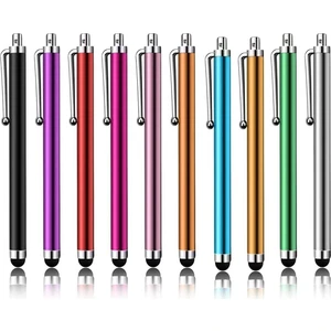 TEKNETSTORE 10' Lu Renk Paketi Evrensel Stylus Dokunmatik Kalem Tablet Ipad Apple iPhone Samsung Xiaomi Huaweı Uyumlu