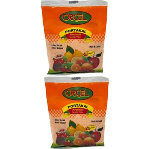 Portakal Aromalı İçecek Tozu Oralet Çay 300 grX 2 Adet