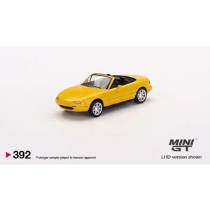 Mini Gt 392 Mazda Miata Mx-5 (Na) Sunburst 1:64 Sarı Model Araba