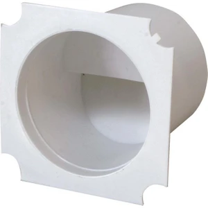 Bağlantı KANALI"EVO"91,5*91,5*66MM-BEYAZ
