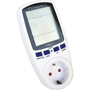 TT T-ECHNI-C Enerji Tüketim Sarfiyat Ölçer Priz - PMG-1 Wattmetre 16A 3680W