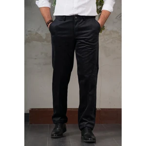 Ince Fitilli Regular Kesim Boru Paça Erkek Kadife Pantolon
