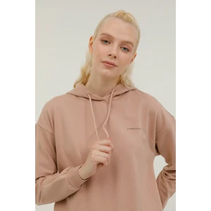 W-SN80 Basıc  2pr Pudra Kadın Sweatshirt
