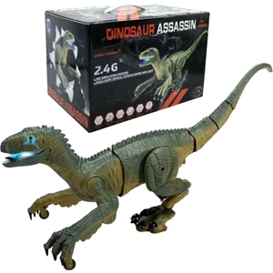 PopŞeker Uzaktan Kumandalı Şarjlı Akıllı Velociraptor Dinozor 2.4ghz. Uzaktan Kumandalı Şarzlı Dinozor