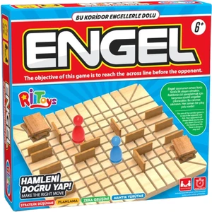 Ahşap Engel Koridor Barikat Labirent Zeka ve Akıl Strateji Oyunu