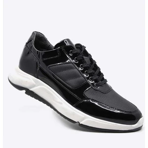 Hakiki Deri Siyah Sneaker Erkek Ayakkabı 2880 430 710