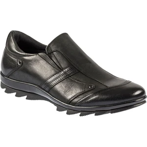 Siyah Kauçuk Taban Erkek Sıcak Astar Kışlık Ayakkabı 3530 551 635