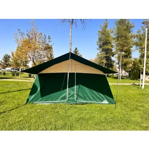Zey Camping 2 Odalı 7 Kişilik Orman Kamp Şantiye Depo Çadırları 14 M2