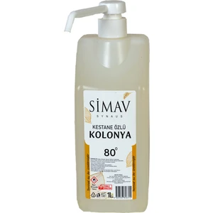 Simav Synaus Kestane Özlü ve Termal Sulu Kolonya Spreyli Şişe - 1 Lt