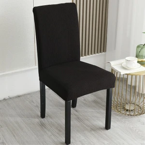 Sandalye Kılıfı, Sandalye Örtüsü Yıkanabilir Lastikli ve Esnek 1 Adet