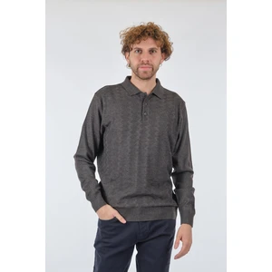 Erkek Uzun Kol Polo Yaka Kazak - Minimalist Tarz