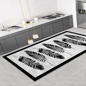 Thalia Home Dijital Baskı Kaymaz Taban Yıkanabilir Mutfak Halısı Salon Halısı Yolluk