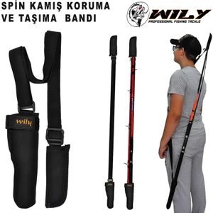 Spin Kamış Koruma ve Taşıma Bandı