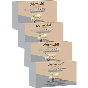 Dermokıl Sabun Kecı Sutlu 100GR 4'lü Paket