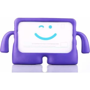 Samsung Galaxy Tab A7 Lite T220 / T225 Kılıf Yumuşak Dokulu Standlı Silikon Kids Çocuk Kılıfı