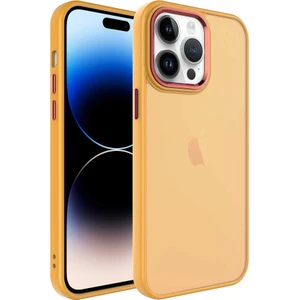 Apple iPhone 14 Pro Max Transparan Kapak Voyomay Kılıf Sert Silikon