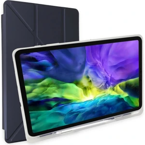 TEKNETSTORE Apple Ipad Pro 4. Nesil M2 2022 11 Inç Tablet Uyumlu Kalem Bölmeli Silikon Kılıf