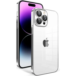 Apple iPhone 14 Pro Max Renkli Kılıf Çerçeveli Pc Kapak Voyogrj