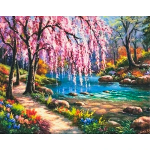 Ozan Tuhafiye Hı Stone 5d Elmas Boncuk Taş Işleme Mozaik Goblen Kit 30 x 40 cm GD75307