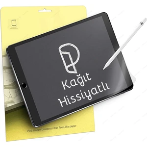 TEKNETSTORE Apple iPad 10.2 Inc 8. ve 9.nesil Paper-Like Ekran Koruyucu  Kağıt Hissiyatlı Kırılmaz Cam