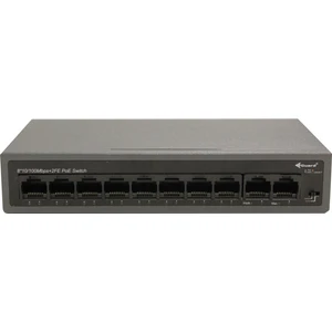VG-SW1008P-60 8 Port 10/100 Poe + 2 Port Fe Ethernet 65W Poe Yönetilemez Switch