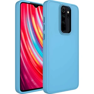 Xiaomi Redmi Note 8 Pro Kılıf Metal Çerçeve Lansman Silikon Kapak