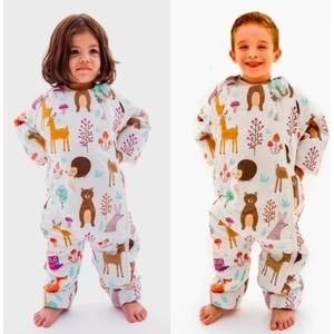 Mini Kiti 2,5 Tog Kız ve Erkek Çocuk Bebek Kalın Dolgulu Sevimli Hayvanlar Uyku Tulumu