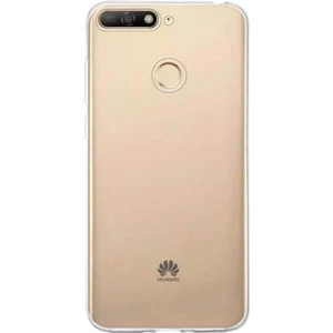 Huawei Y6 2018 Kapak 1mm Şeffaf Silikon Kılıf