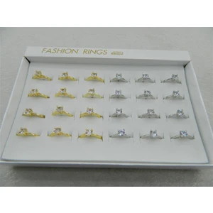 Dinç Avm 36LI Tek Taş Yüzük (Karışık Boy)