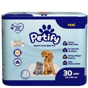Evcil Hayvan Tuvalet Eğitim Pedi 60*90Cm 30 Adet Tekli Pk