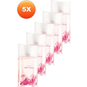 Soft Musk Kadın Parfüm Edt 50 ml 5'li Set