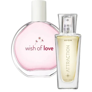 Wish Of Love Edt 50ML-ATTRACTION Edp 30ML Bayan Parfüm Seti