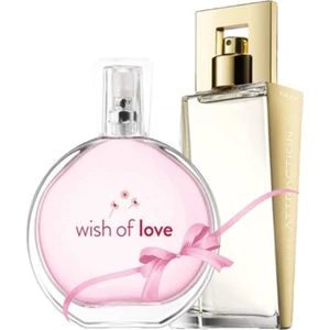 Attraction Edp 50 ml Kadın Parfüm + Wish Of Love Edt 50ML Kadın Parfüm