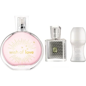 Wish Of Love & Little Black Dress 30ML Parfüm & Pur Blanca 50ML Roll-On Set