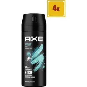 Erkek Deodorant & Bodyspray Apollo 48 Saat Etkileyici Koku 150 Ml 4 Adet Axe Apollo