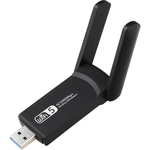 Dual Band Wifi 5 AC1200 Mbps Wireless Speed USB 3.0 Adaptör Kablosuz Çift Anten Uzun Menzilli Wifi Alıcı