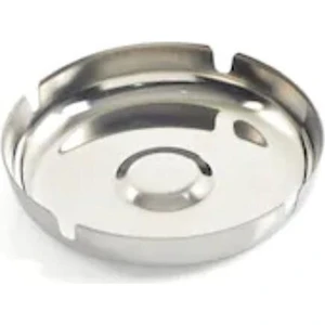 Kromajlı Metal Kül Tablası 11CM Paslanmaz Çelik Yuvarlak Küllük