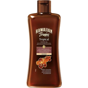 Hawaiian Tropic Tanning Oil Yoğun Bronzlaştırıcı Yağ Faktörsüz 200 ml