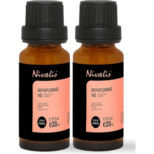2li Greyfurt Çekirdeği Uçucu Yağı, 20 ml