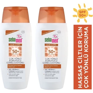 Sun Care 50+ Güneş Losyonu 150 ml x 2 Adet