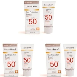 Spf 50+ Faktör 100 ml Güneş Kremi 3 Adet