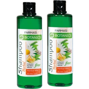 Farması Botanıcs Herbal Mıx Şampuan 500 Ml X 2 Adet
