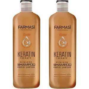 2 Adet Keratin Therapy Onarıcı Şampuan 360 Ml