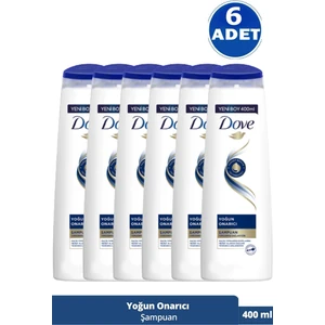 Yoğun Onarıcı Şampuan 400 Ml 6 Adet Dove Yogun Onarıcı 400