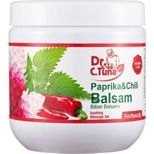Dr. C.tuna Paprika Biberli Balsam Masaj Jeli - 500 ml