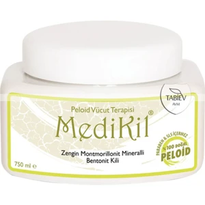 Peloid Vücut Terapisi 750ML - Zengin Montmorillonit Mineralli Bentonit Killi